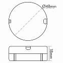 nobil� LED driver with 12V constant voltage EL-9R-12V