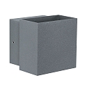 Paulmann Wall luminaire LED Cybo square, 2x3W, 10x10cm, white