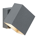 Paulmann Wall luminaire LED Cybo square, 2x3W, 10x10cm, white
