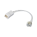 Universal halogen fatning til kabels�t 12V, stik til G4/GX5,3/GY6,35/GU5,3/GU4