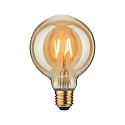 Paulmann LED Vintage Globe 95, E27, guld, 1700K, 2,5W