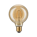 Paulmann LED Vintage Globe 95, E27, guld, 1700K