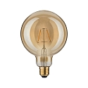 Paulmann LED Vintage Globe125, E27, guld, 1700K