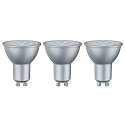 Paulmann LED 3-pack Reflektor GU10 2700K 425lm, 6,5W