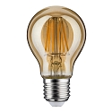 Paulmann Paulmann LED Vintage Lyskilde 6W, E27 guld, guldlys, d�mpbar