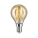 Paulmann LED Vintage Lyskilde dr�beformet, 2W, E14, guld, guldlys
