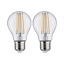 Paulmann Gl�dep�re standard STANDARD LED A60 s�t med 2 E27 7W 806lm 2700K CRI >80 