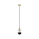 Paulmann Top spejl lyskilde globeformet DECO GLOBE G95 LED BLACK MATT DIM G95 klar E27 6,5W 600lm 2700K CRI >80 d�mpbar