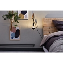 Paulmann Top spejl lyskilde globeformet DECO GLOBE G95 LED BLACK MATT DIM G95 klar E27 6,5W 600lm 2700K CRI >80 d�mpbar
