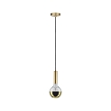 Paulmann Top spejl lyskilde globeformet DECO GLOBE G125 LED GOLD G125 klar E27 6,5W 600lm 2700K CRI >80 d�mpbar