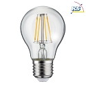 Paulmann LED Filament Lamp Pear A60, 230V, E27, 4.3W 2700K 470lm, not dimmable, glass clear