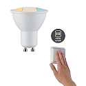 Paulmann Reflektorp�re GU10 CHOOSE WHITESWITCH LED CCT Switch GU10 5,9W 470lm 2700 / 4000 / 6500K 110� CRI >80 