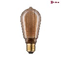 Paulmann Dekorativ gldelampe DECO EDISON INNER GLOW RING LED ST64 E27 3,6W 120lm 1800K CRI >80 dmpbar