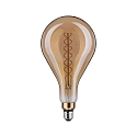 Paulmann Dekorativ gl�delampe FILAMENT BIG DROP DOUBLE SPIRAL E27 7W 400lm 1800K CRI >80 d�mpbar