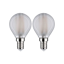 Paulmann Gl�dep�re dr�beformet s�t med 2 E14 4,8W 470lm 4000K 360� CRI >80 