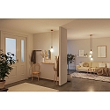 Paulmann Filament Globe lyskilde GLOBE G125 WHITE LAMPION V2 rillet, fors�nket G125 mat E27 4,3W 400lm 3000K CRI >80 d�mpbar