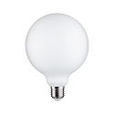 Paulmann Filament Globe lyskilde GLOBE G125 WHITE LAMPION V4 glat G125 mat E27 4,3W 400lm 3000K CRI >80 d�mpbar