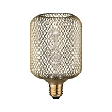 Paulmann LED gl�delyskilde METALLIC GLOW CYLINDER HELIX omskiftelig E27 3,5W 130lm 1800K CRI >80 