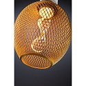 Paulmann LED gl�delyskilde METALLIC GLOW GLOBE HELIX omskiftelig E27 3,5W 130lm 1800K CRI >80 