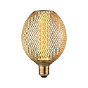 LED gl�delyskilde METALLIC GLOW GLOBE SPIRAL omskiftelig E27 4,2W 200lm 1800K CRI >80 