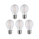 Paulmann LED lyskilde p�re form s�t med 5 E27 7W 806lm 4000K CRI 80-89