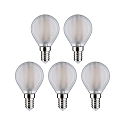 Paulmann LED dr�be lyskilde s�t med 5 E14 5W 470lm 4000K CRI 80-89