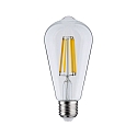 Paulmann lamp Edison pear shape ECO-LINE ST64 FILAMENT switchable ST64 clear E27 4W 840lm 3000K 360� CRI >80  clear