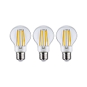 Paulmann Gl�dep�re standard ECO-LINE AGL s�t med 3, omskiftelig A60 klar E27 3x 4W 840lm 3000K 360� CRI >80  klar