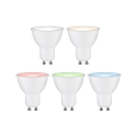 Paulmann WIFI LED Smart lyskilde RGBW ZigBee styrbar GU10 4,8W 350lm 2200-6500K 38� CRI 80-89 d�mpbar