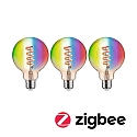 Paulmann WIFI LED Smart lyskilde RGBW ZigBee styrbar E27 6,3W 470lm 2200-6500K CRI 80-89 d�mpbar