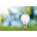 Paulmann filament lamp drop ECO-LINE DROP switchable P45 clear E14 4W 840lm 3000K 360� CRI >80  clear