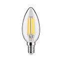 Paulmann Gl�dep�re kerteformet ECO-LINE CANDLE omskiftelig P45 klar E14 4W 840lm 4000K 360� CRI >80  klar