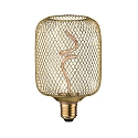 Paulmann LED gl�delyskilde METALLIC GLOW CYLINDER 3-STEP DIM E27 4W 180lm 1800K CRI >80 d�mpbar