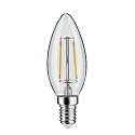 Paulmann Gl�dep�re kerteformet PLUG&SCHINE LED C35 E14 2W 160lm 3000K CRI >80 d�mpbar