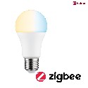 Paulmann LED lyskilde A60 tunable white, ZigBee styrbar E27 9W 820lm 2700K CRI >80 dmpbar