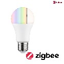 Paulmann LED lamp A60 RGBW, ZigBee controllable E27 9,3W 806lm 2700K CRI >80 dimmable