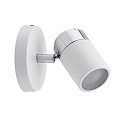 Paulmann Spot Zyli 1-flamme hvid/chrom, ekskl. lyskilde, maks. 10W GU10