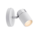 Paulmann Paulmann Spot Zyli 1-flamme hvid/chrom, ekskl. lyskilde, maks. 10W GU10