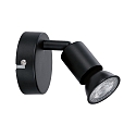 Paulmann Spot CAROLINA 1-flamme GU10, sort mat d�mpbar
