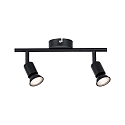 Paulmann Spot CAROLINA 2-flammer GU10, sort mat d�mpbar