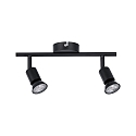 Paulmann Spot CAROLINA 2-flammer GU10, sort mat d�mpbar