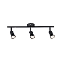 Paulmann Spot CAROLINA 3-flammer GU10, sort mat d�mpbar
