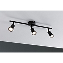 Paulmann Spot CAROLINA 3-flammer GU10, sort mat d�mpbar