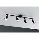 Paulmann Spot CAROLINA 4-flammer GU10, sort mat d�mpbar