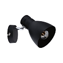 Paulmann Spot DAVY 1-flamme E27, chrom, sort mat d�mpbar