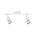 Paulmann Spot CAROLINA 2-flammer GU10, hvid mat d�mpbar