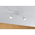 Paulmann Spot CAROLINA 2-flammer GU10, hvid mat d�mpbar