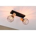 Paulmann Spot LANKA 2-flammer E14, sort d�mpbar