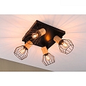 Paulmann Spot LANKA 4-flammer E14, sort d�mpbar