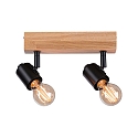 Paulmann Spot ARVID 2-flammer E27, sort d�mpbar